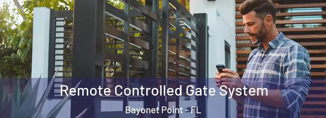  Remote Controlled Gate System Bayonet Point - FL